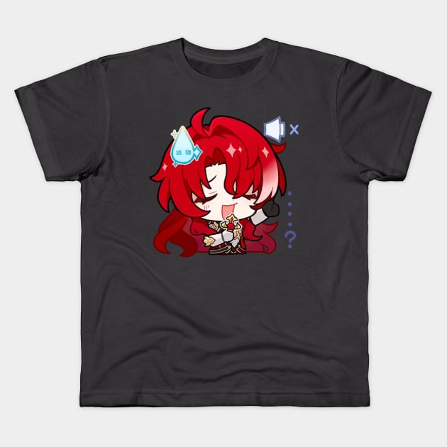 Honkai Star Rail Chibi Argenti 2 Kids T-Shirt by HoyoStan